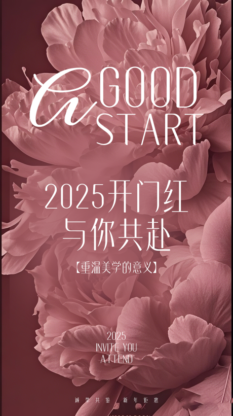 源文件下载【2025医美开门红海报】编号：95740028617382851