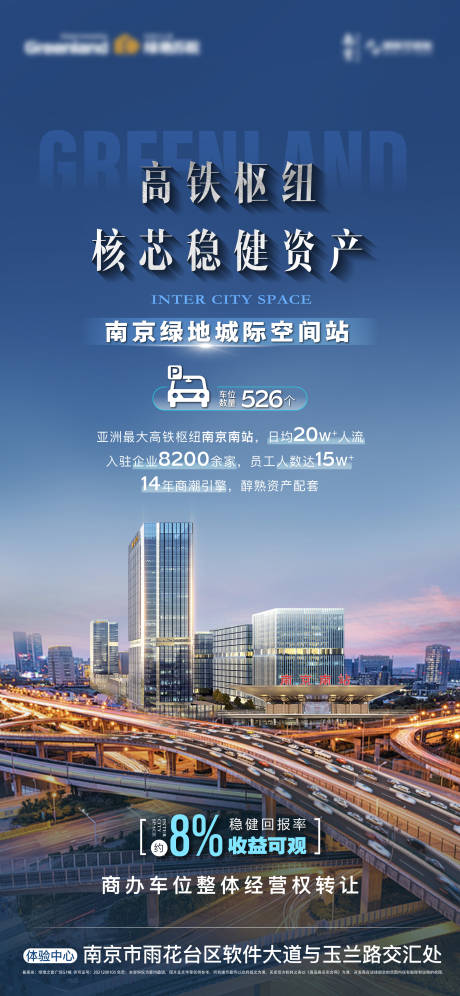 源文件下載【地產高鐵建筑繁華城市樞紐交通海報】編號：92090029074879427