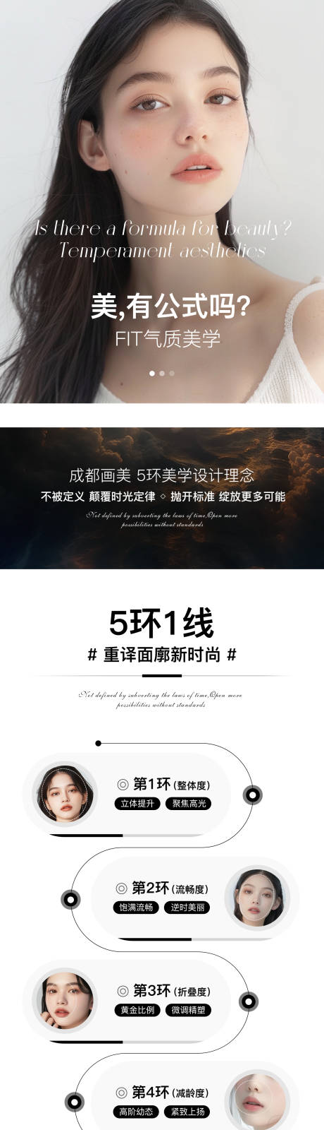 医美品宣FIT气质美学长图