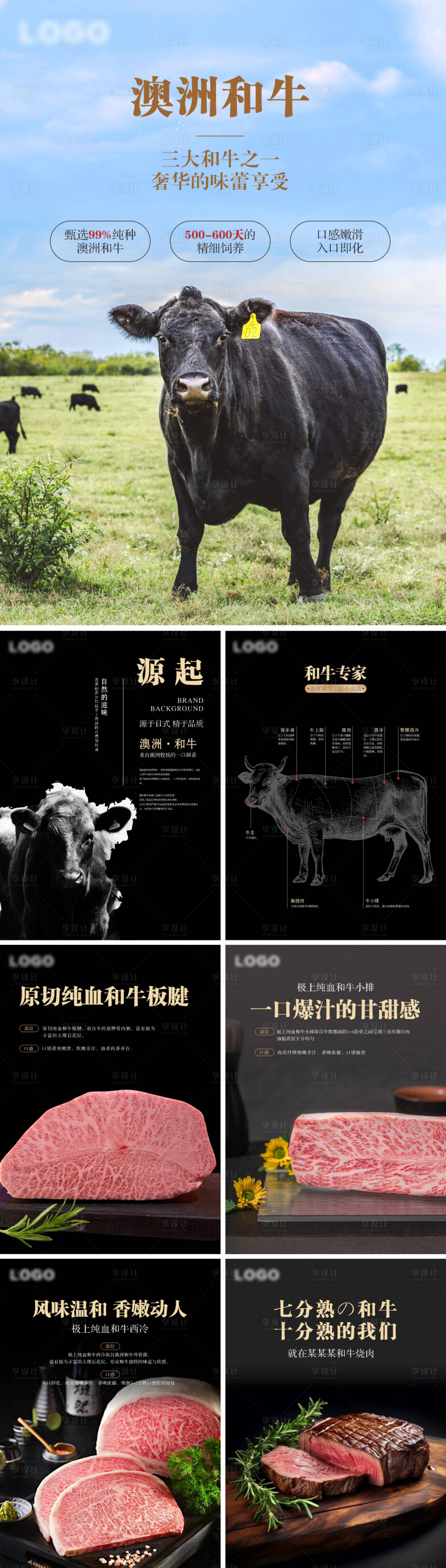 源文件下载【澳洲和牛宣传海报】编号：28500028620814708