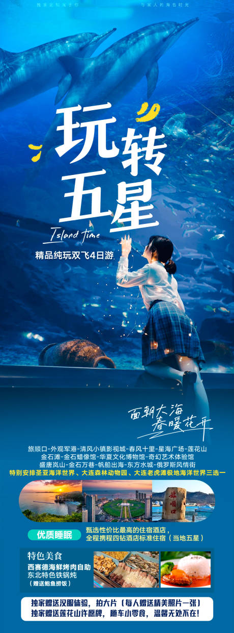 源文件下载【玩转五星大连海报】编号：55080029053094242