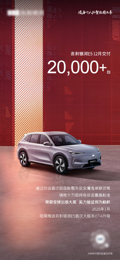 源文件下载【汽车月销量海报】编号：93600028870653529