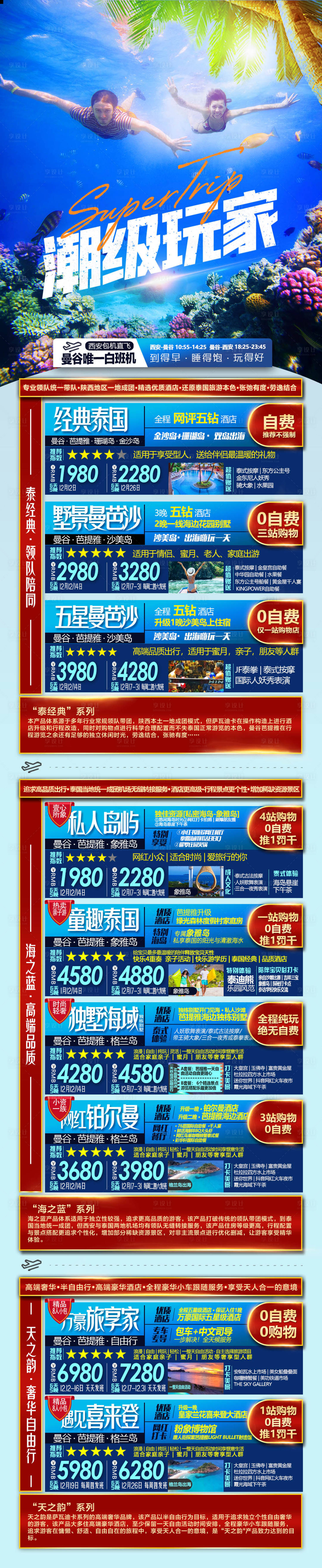 源文件下載【享設計】搜索編號：47230029087416140【泰國旅游長圖】