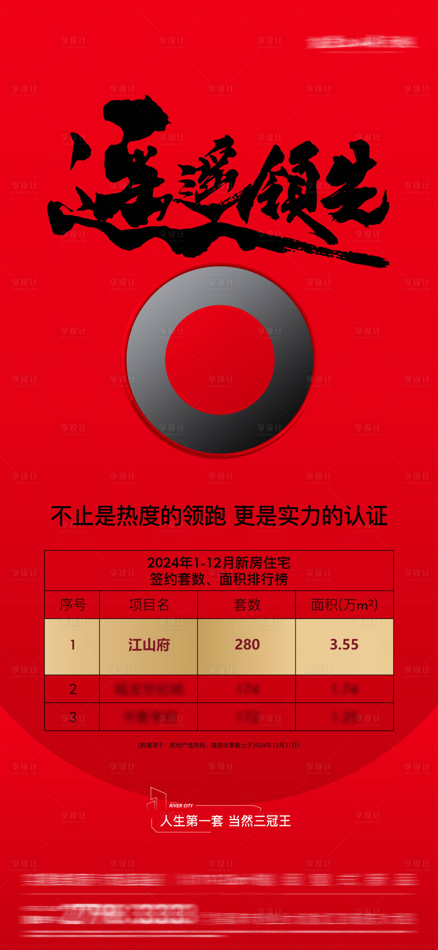 源文件下载【享设计】搜索编号：70390029030741649【房地产TOP手机创意热销海报】