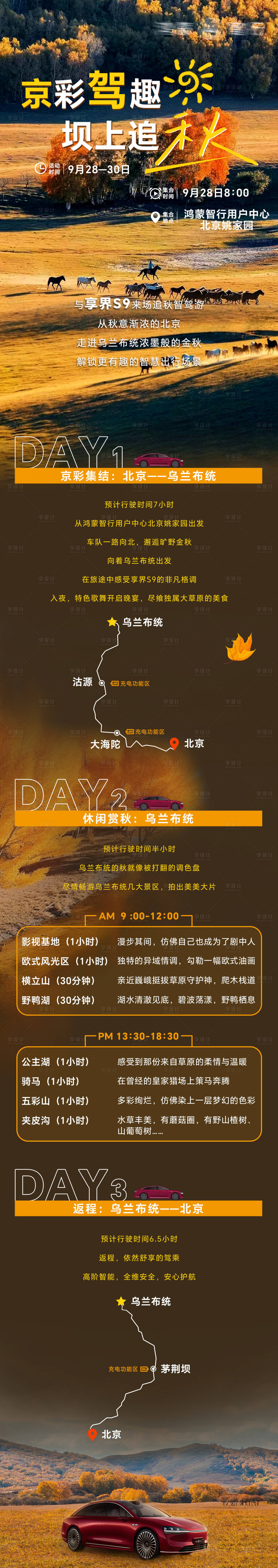 源文件下載【享設計】搜索編號：70890028970204527【智駕游活動長圖】