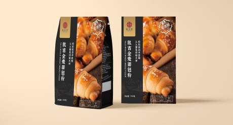 源文件下载【面包粉包装设计】编号：22760028782565757
