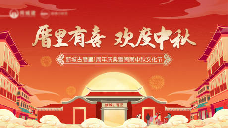 源文件下载【古厝里周年庆展板】编号：89500029007218735