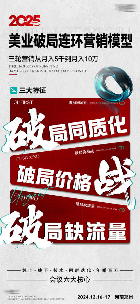 源文件下载【美业招商会议造势大字报高级质感】编号：38320028941065311