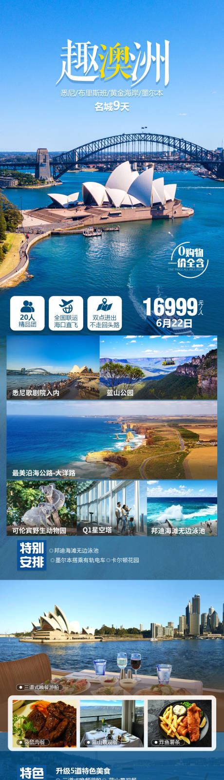 源文件下载【趣澳洲旅游海报】编号：96180029083579199