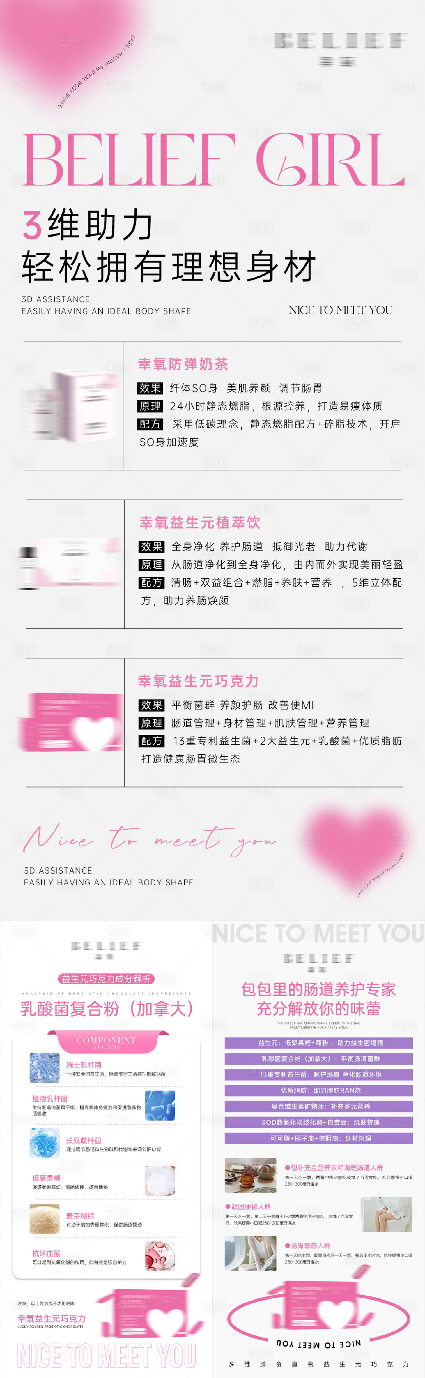 源文件下載【微商瘦身減肥產(chǎn)品成分海報】編號：37710029036877944