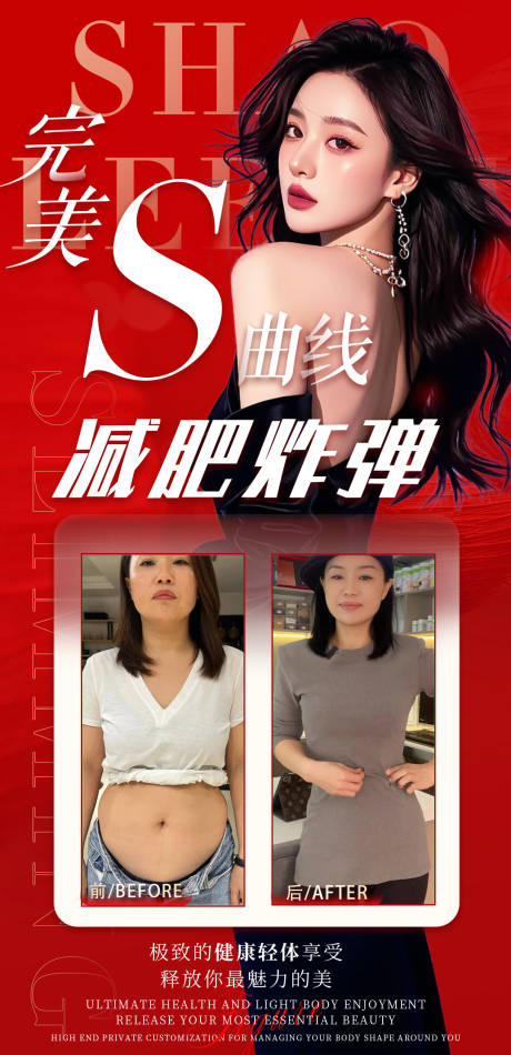 源文件下载【减肥产品对比图】编号：12570028840512005