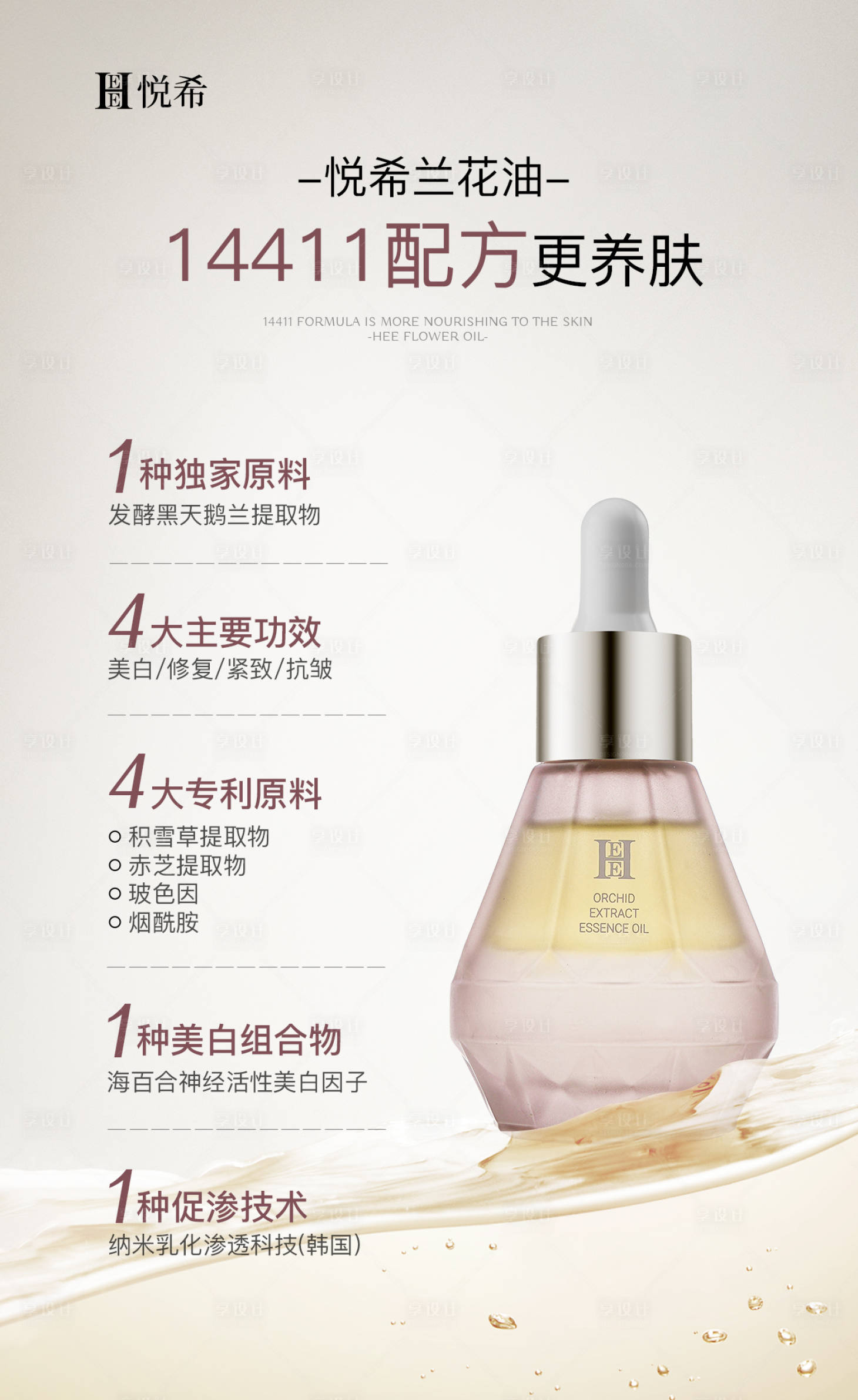源文件下載【享設(shè)計】搜索編號：25130028736184554【功效海報】