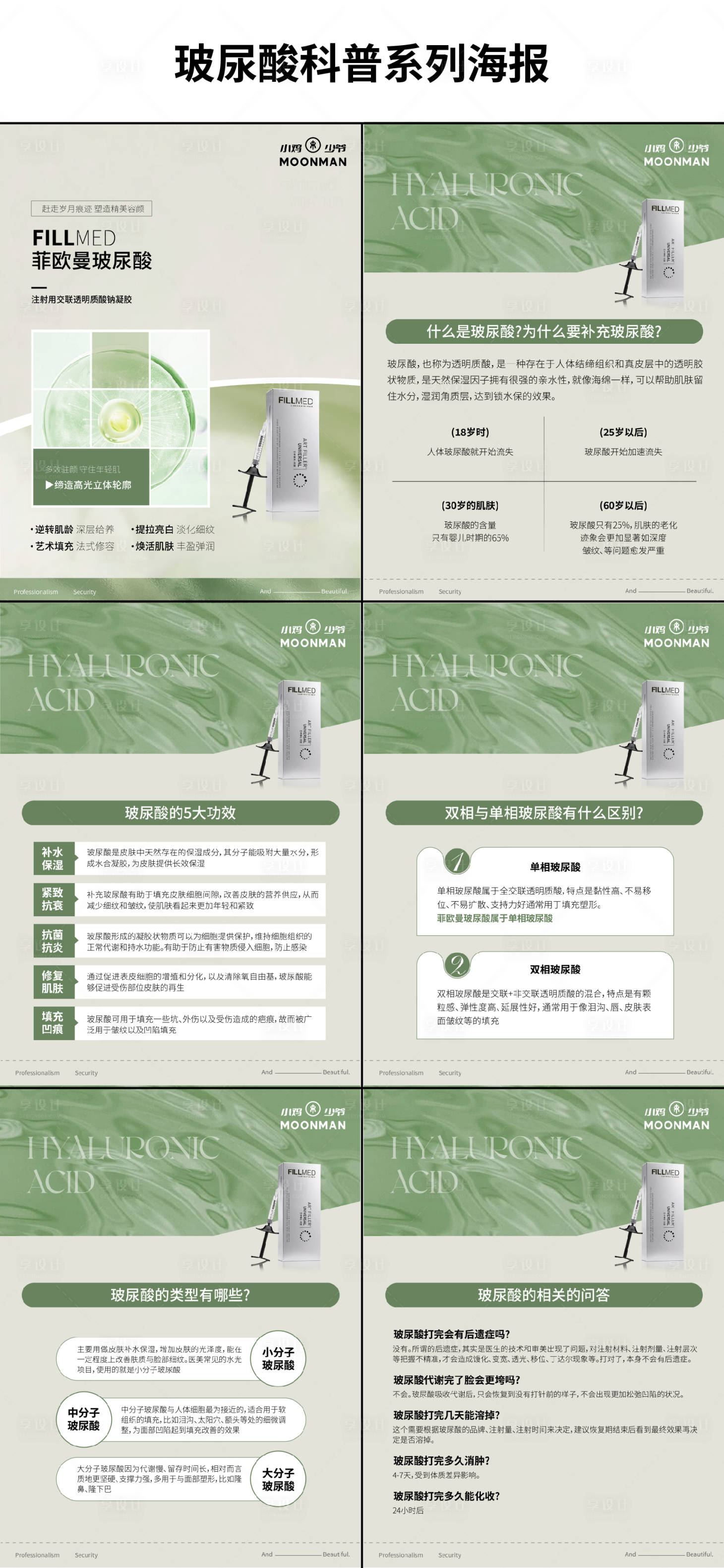 源文件下载【医美玻尿酸科普海报】编号：44330028892534080