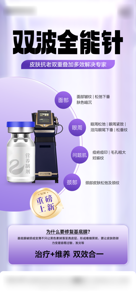 源文件下載【享設計】搜索編號：69650028790987403【醫美儀器科普海報】