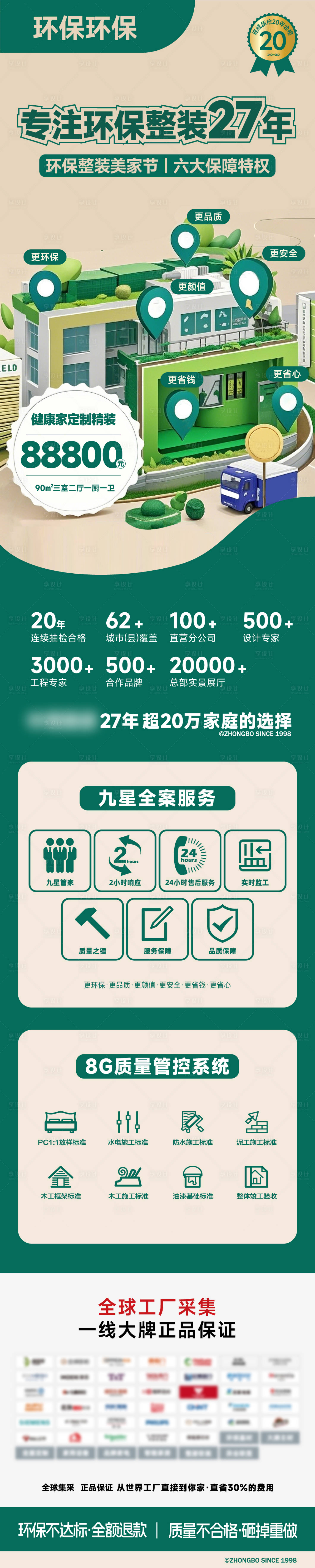 源文件下載【享設(shè)計】搜索編號：56790028712612914【環(huán)保家裝落地頁】
