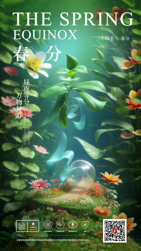 源文件下載【春分海報 】編號：44520028876045083
