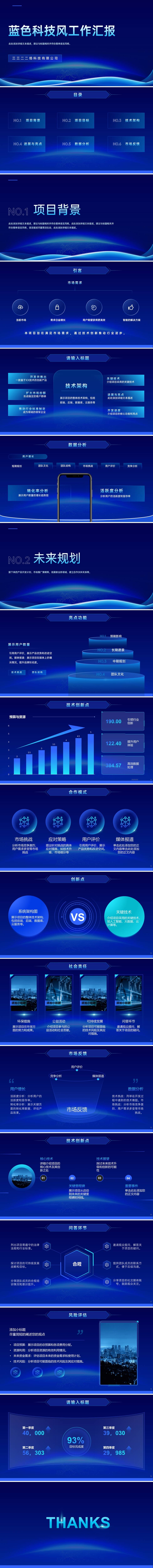 源文件下載【享設計】搜索編號：85040028941374746【科技漸變簡約工作匯報ppt】