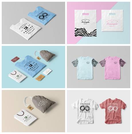 源文件下载【服装短袖服饰包装样机】编号：62310029081491891