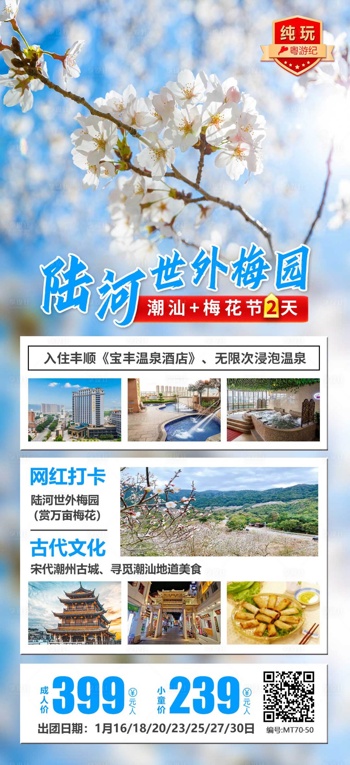 源文件下載【享設計】搜索編號：15390028611158505【潮汕陸河梅花節 】