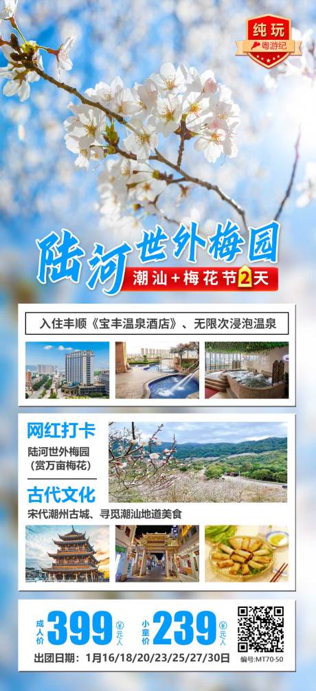潮汕陆河梅花节 
