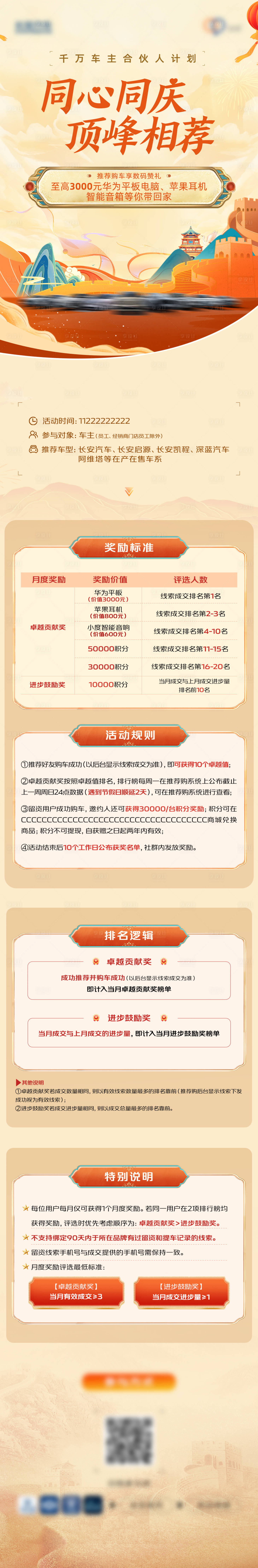 源文件下載【享設(shè)計】搜索編號：42740028930002928【汽車國慶節(jié)推薦長圖】