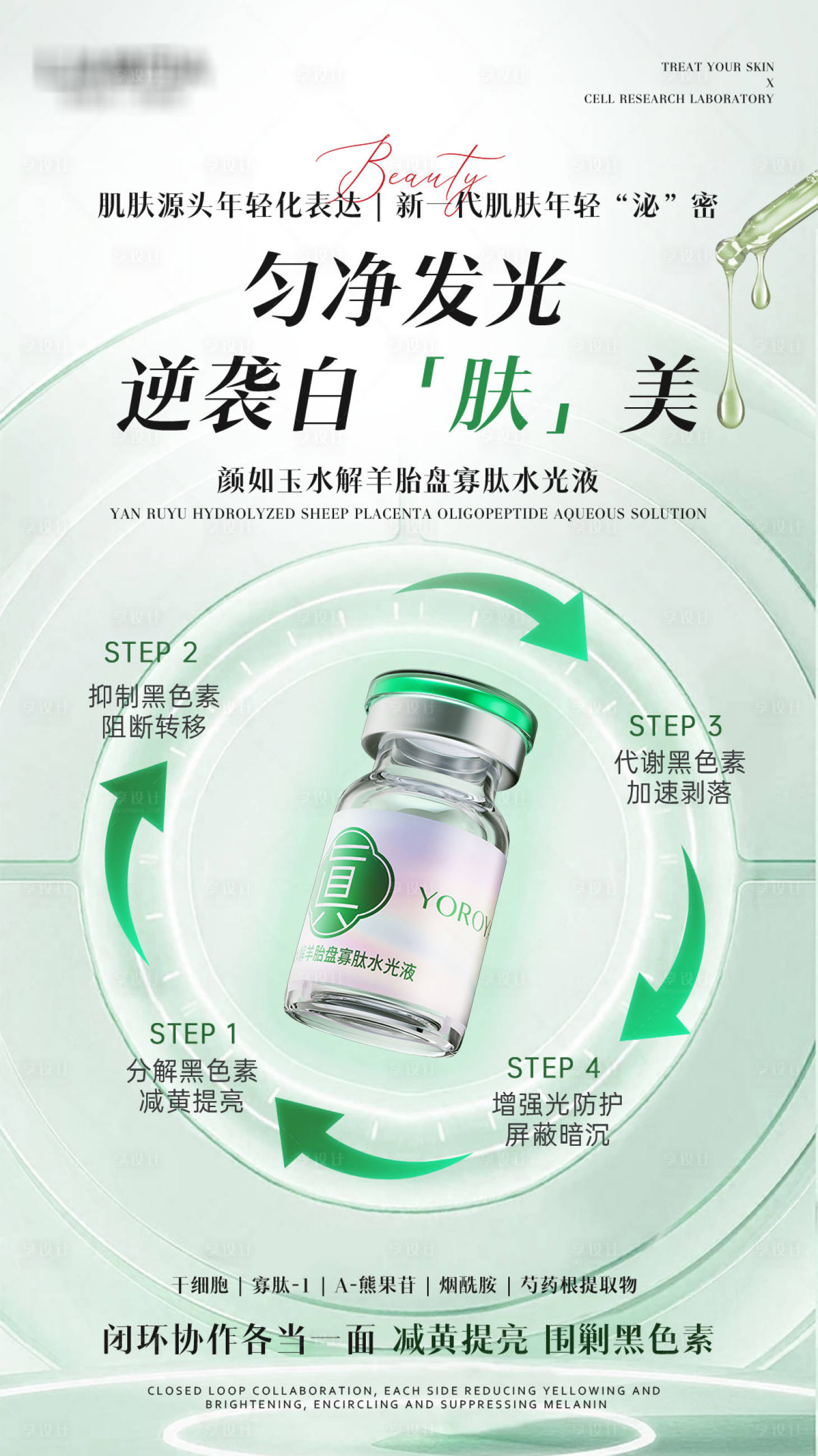 源文件下載【享設計】搜索編號：10590028742333646【醫美產品水光海報】