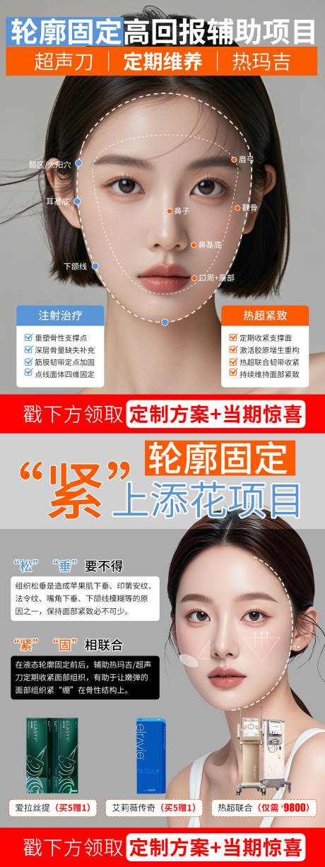 医美轮廓固定标注头图