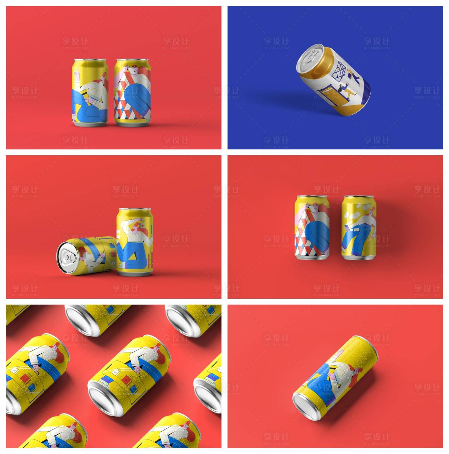 源文件下载【享设计】搜索编号：14830029017918934【汽水饮品饮料罐装样机】