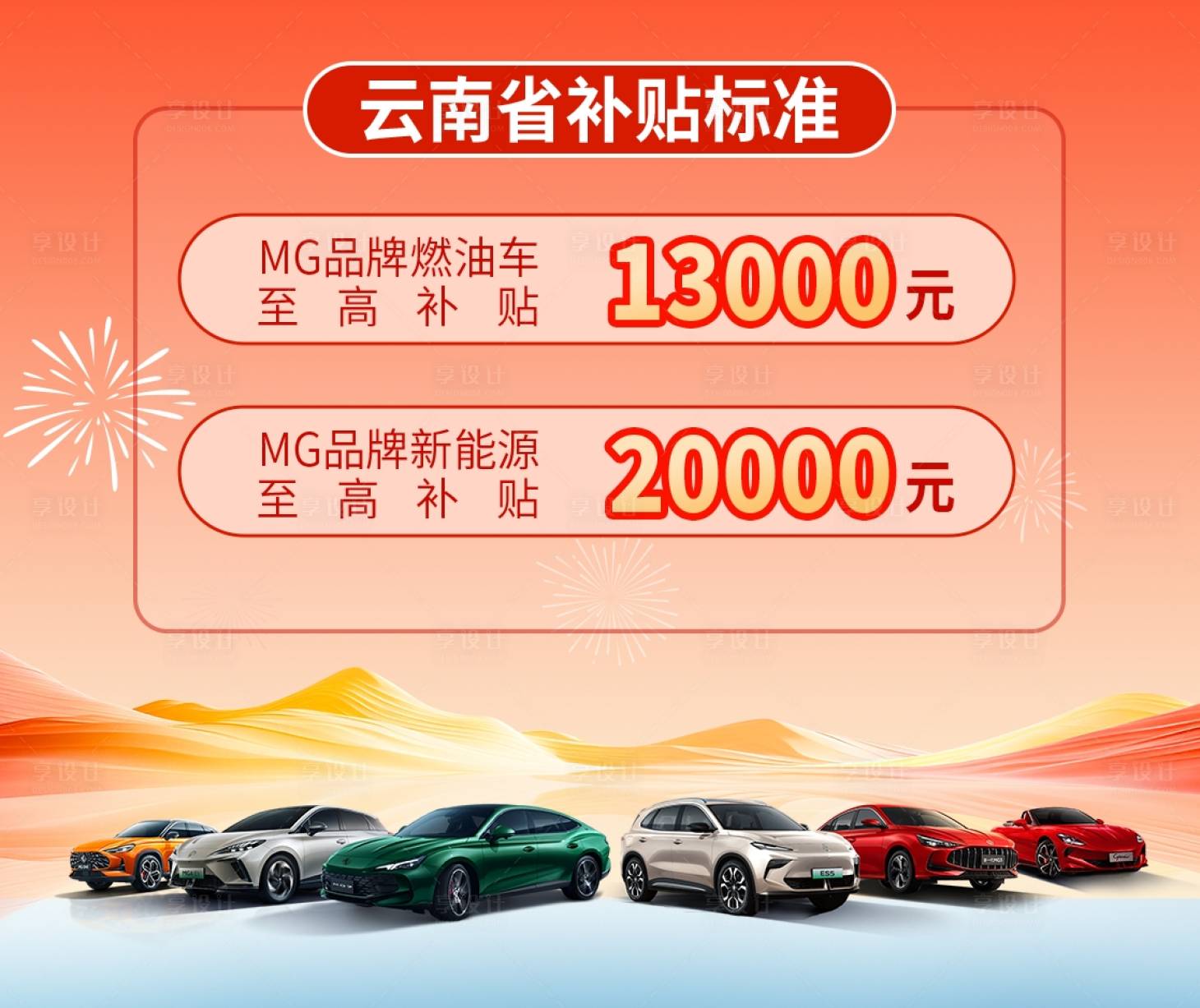 源文件下載【享設計】搜索編號：31450028649065374【汽車補貼海報】