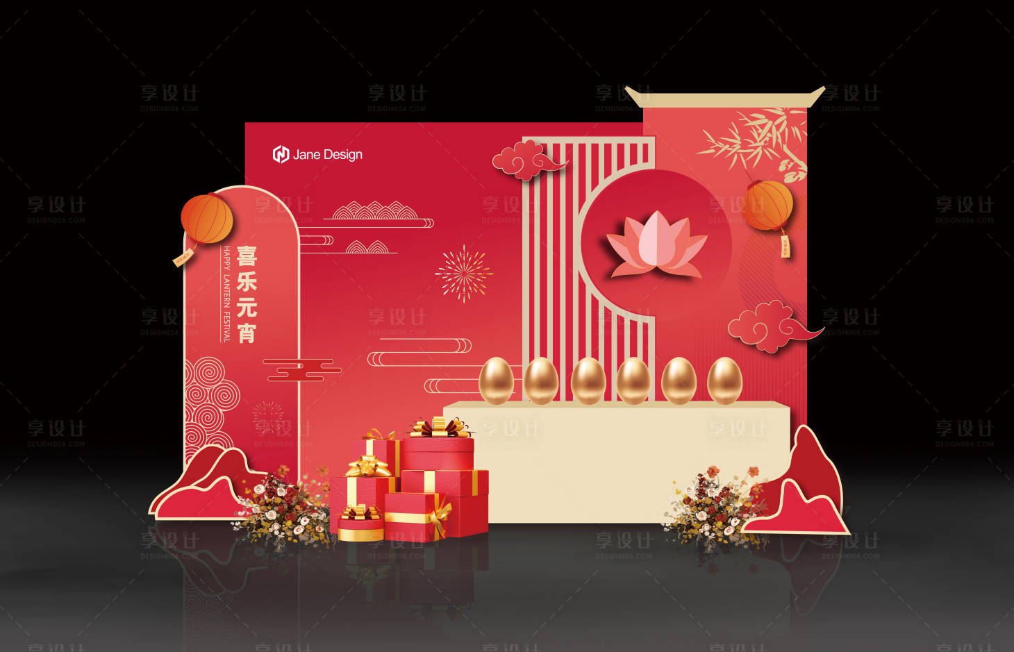 源文件下载【砸金蛋促销活动美陈】编号：98040028777718985
