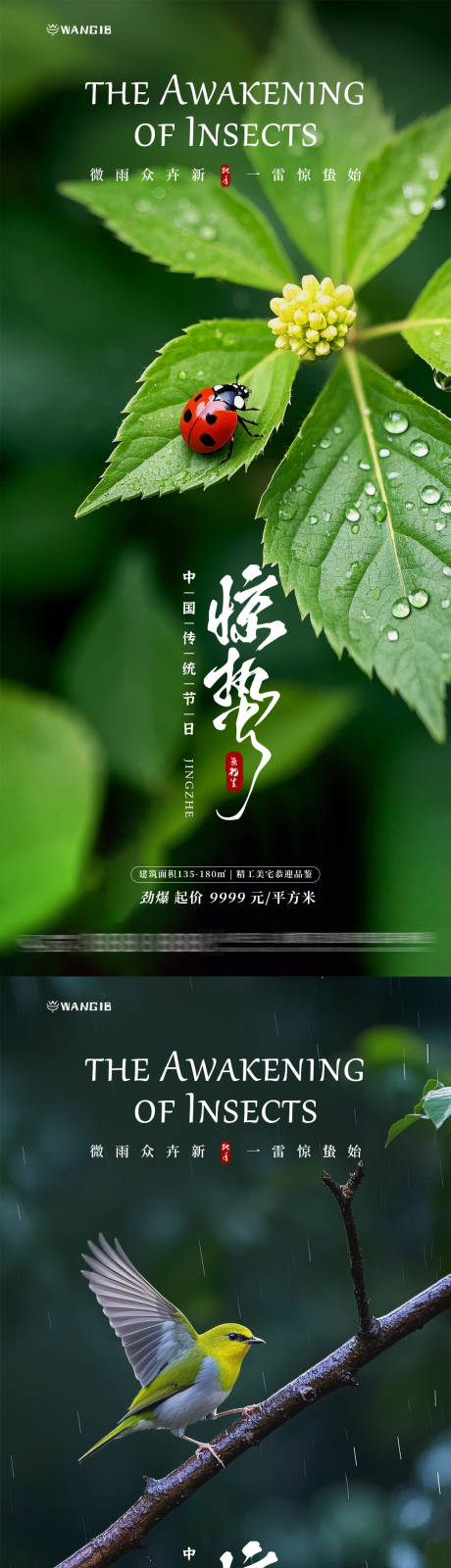 源文件下载【惊蛰自然海报】编号：18770028839211431