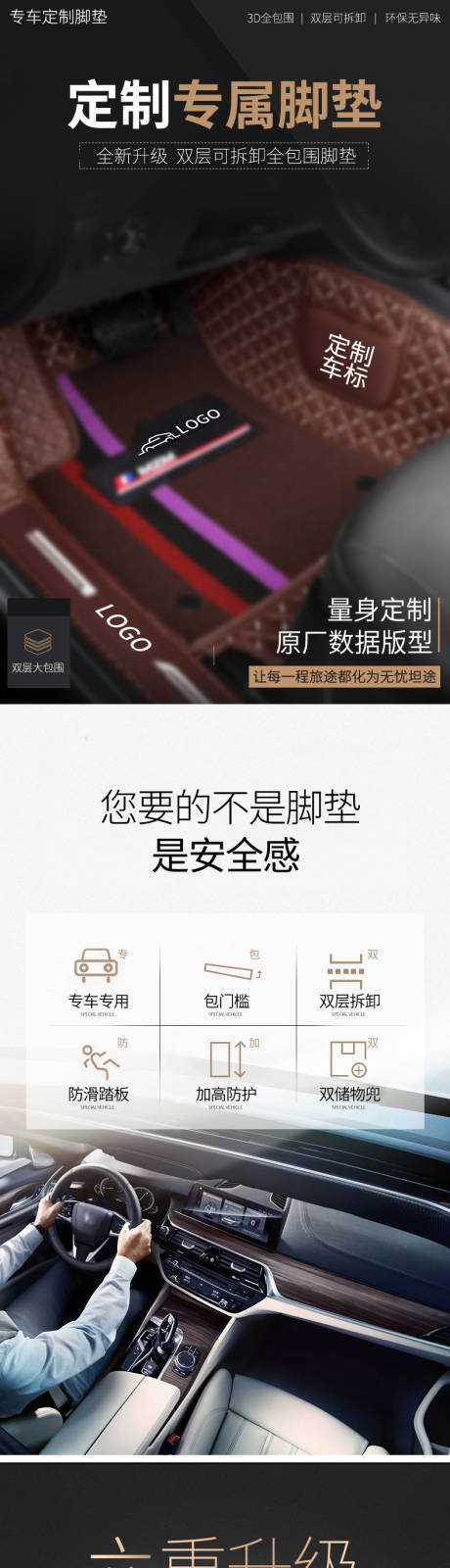 汽车脚垫专业定制
