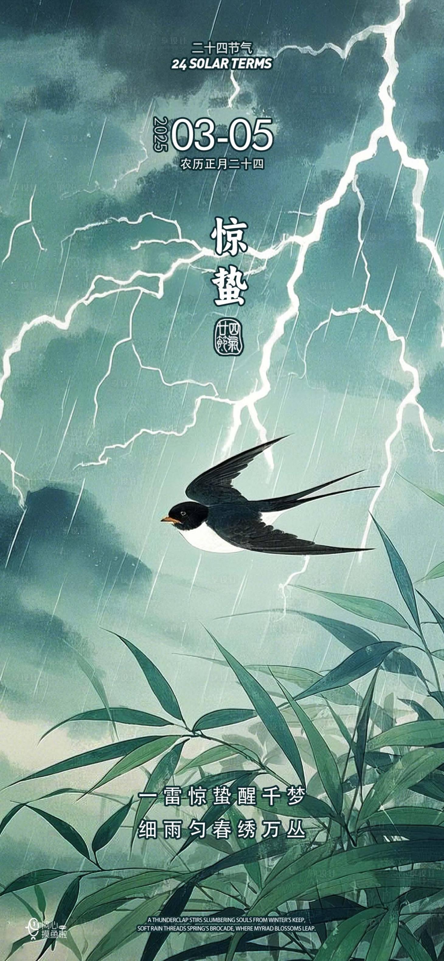 源文件下載【二十四節氣海報】編號：47310028941681958