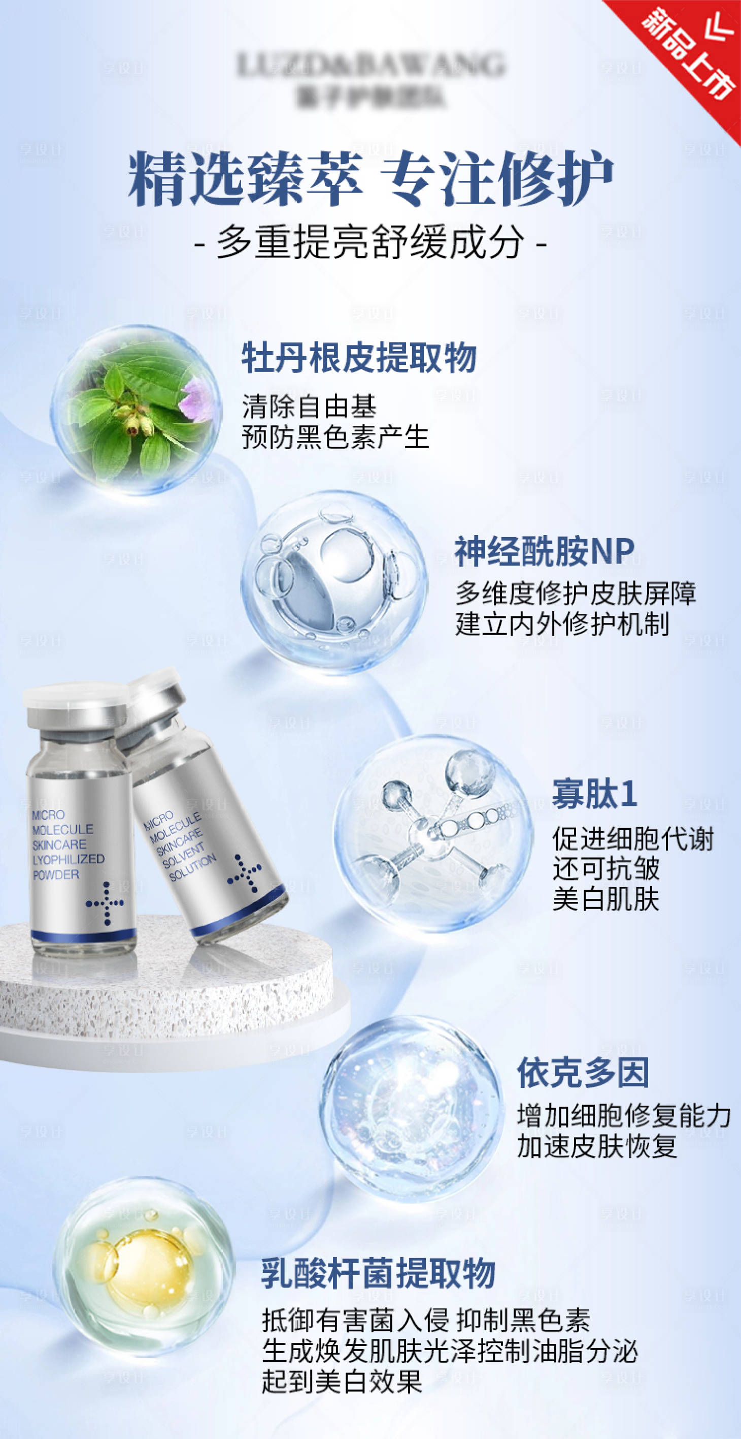 源文件下載【享設計】搜索編號：19530029032465582【護膚品成分海報】