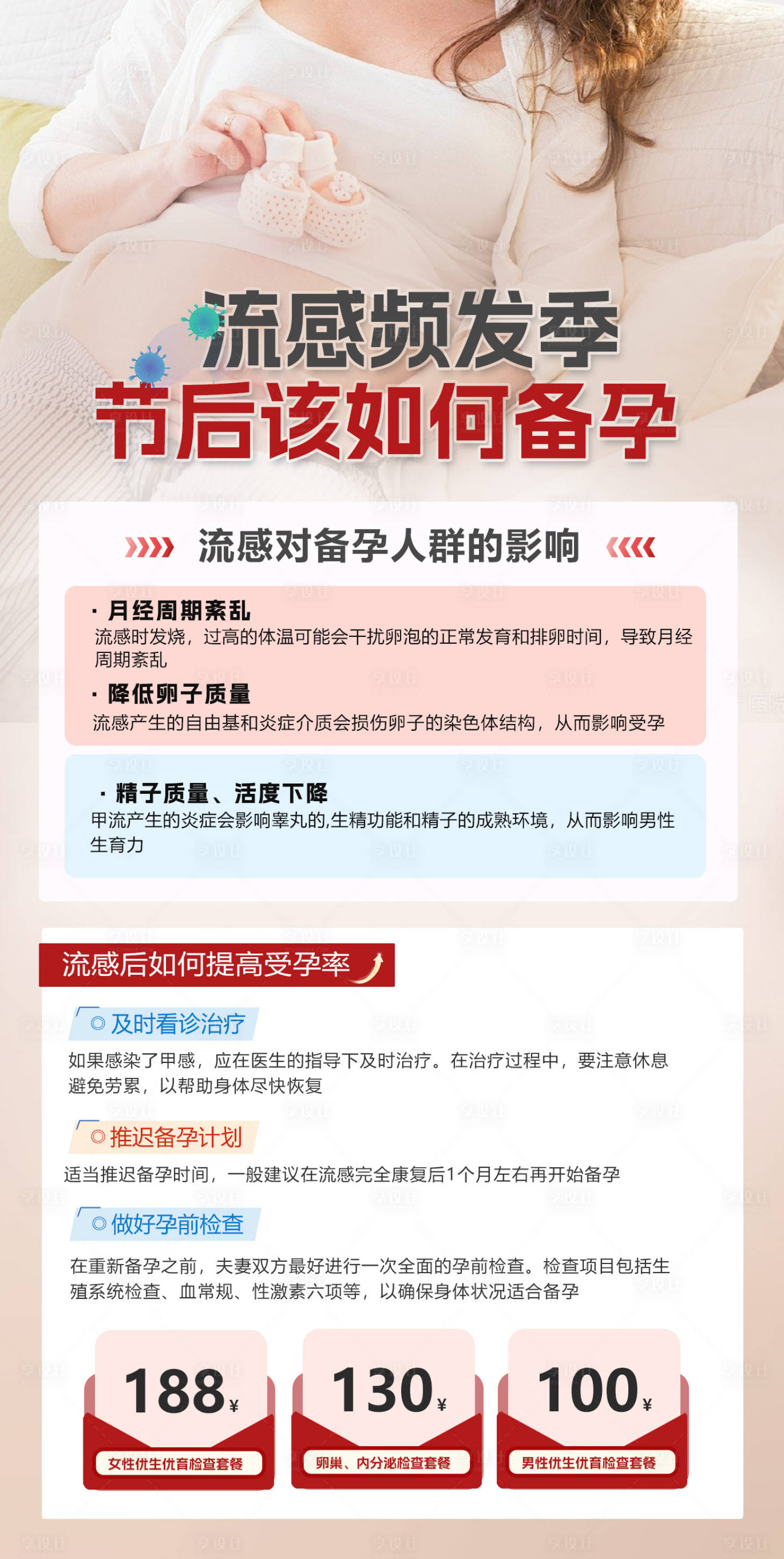 源文件下載【享設計】搜索編號：67150028665686899【流感后如何備孕】