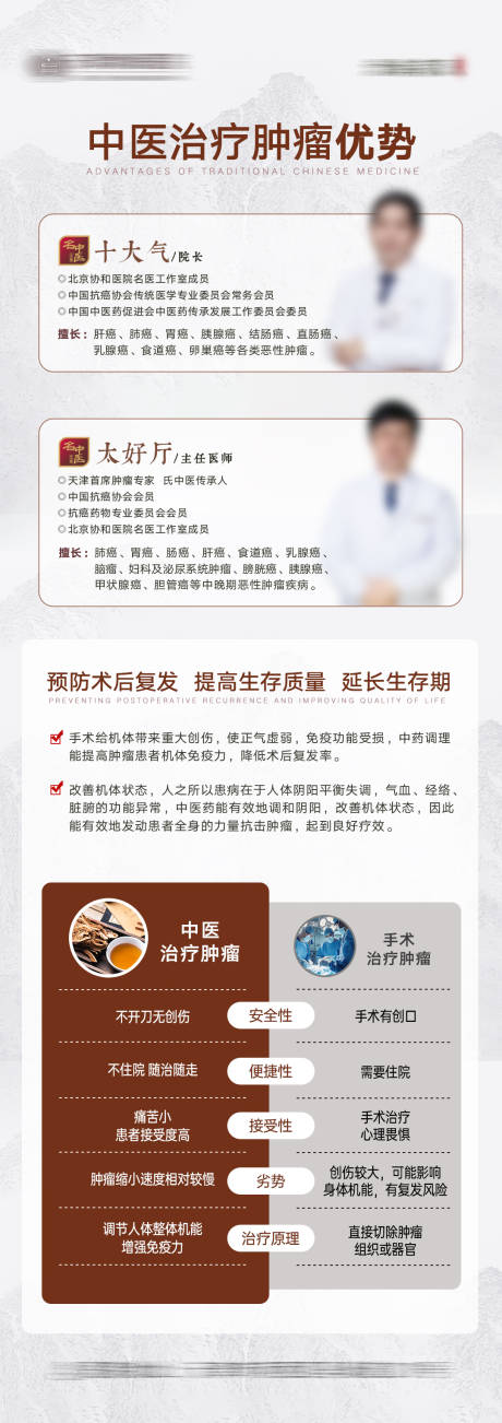源文件下载【享设计】搜索编号：25640028993255963【中医治疗肿瘤优势】