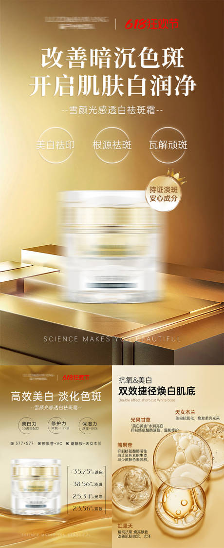 源文件下载【享设计】搜索编号：82290028969244513【护肤品套盒系列海报】