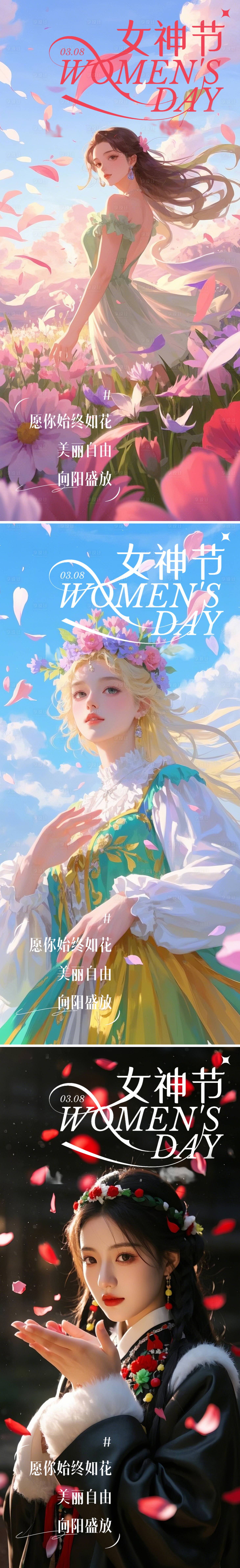 源文件下載【享設計】搜索編號：69890029080121492【女神節海報設計】