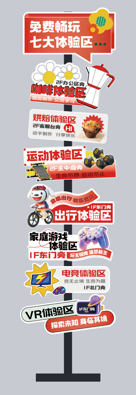 源文件下载【享设计】搜索编号：55920028608912155【异形指示立牌】