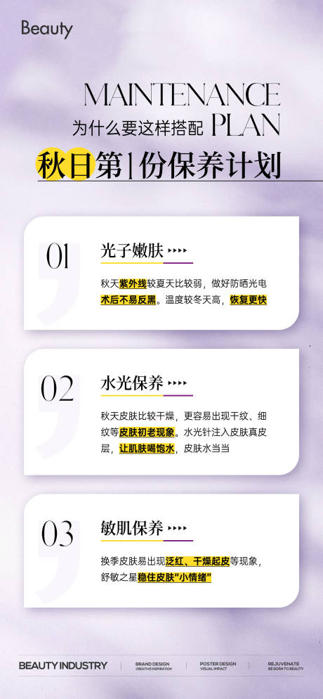 源文件下載【享設(shè)計(jì)】搜索編號(hào)：65320028705016165【醫(yī)美保養(yǎng)計(jì)劃】