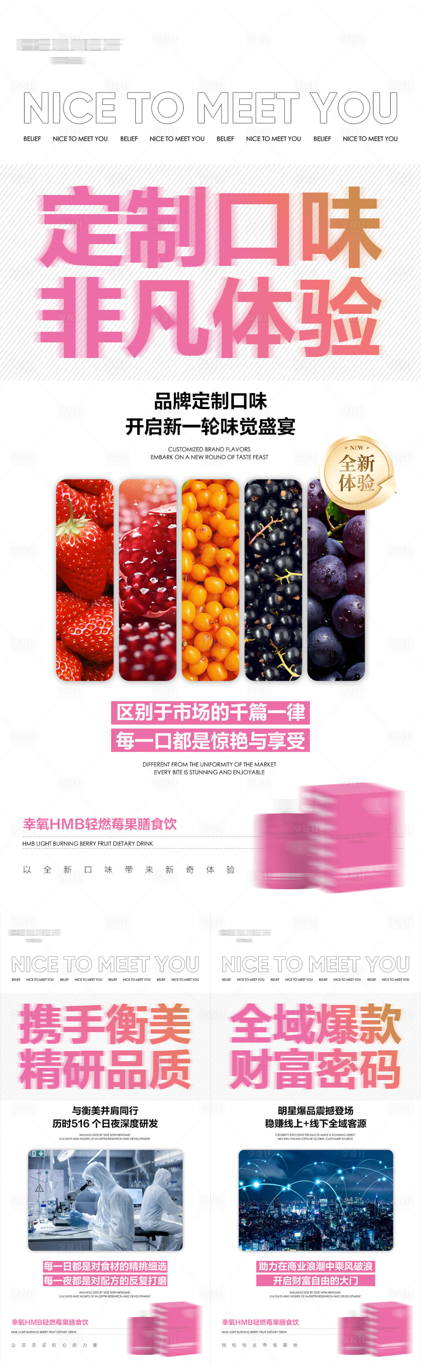 源文件下载【享设计】搜索编号：91340028908427628【微商减肥产品招商优势海报】