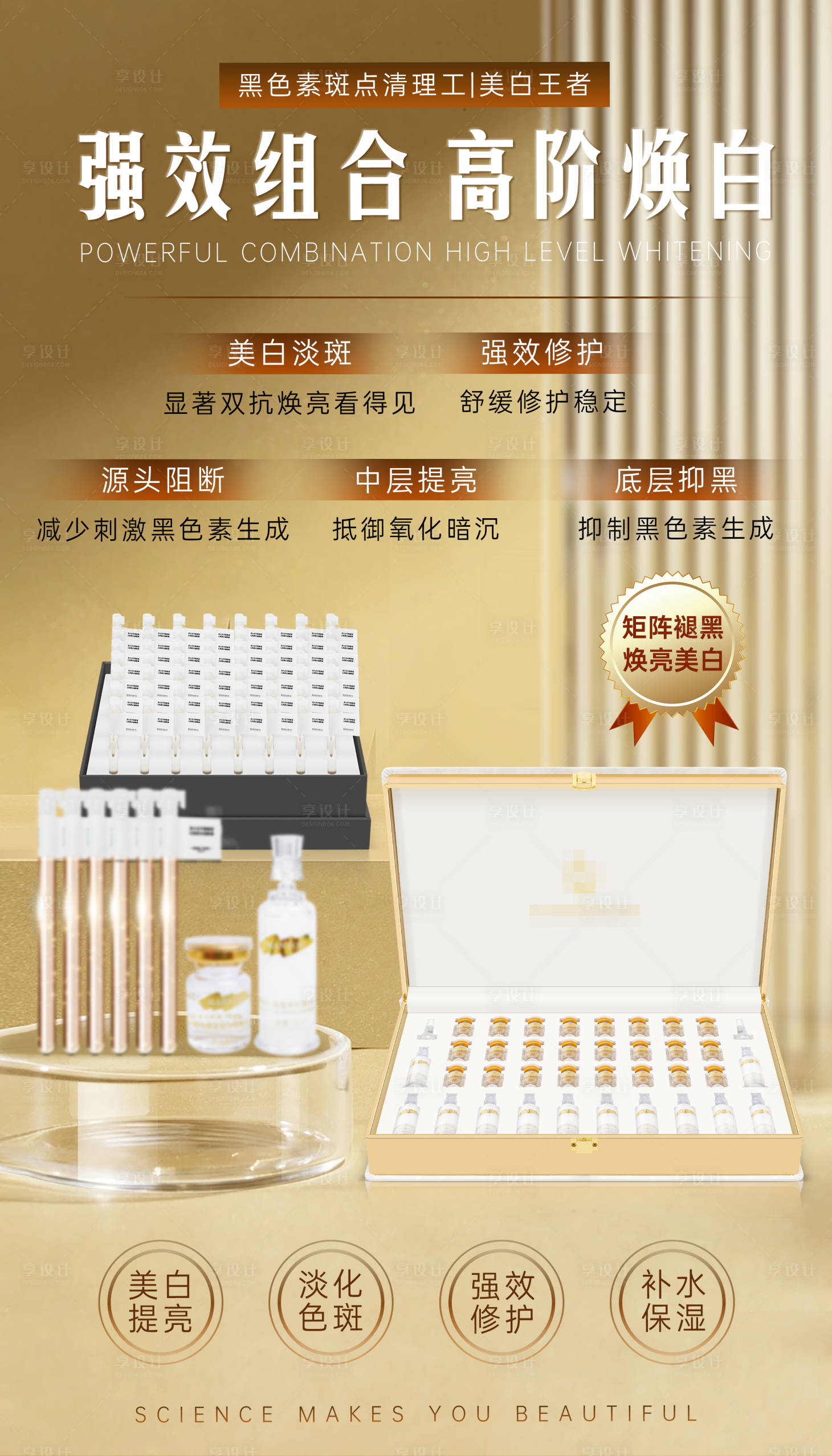 源文件下载【护肤品套盒海报】编号：32090028850073703