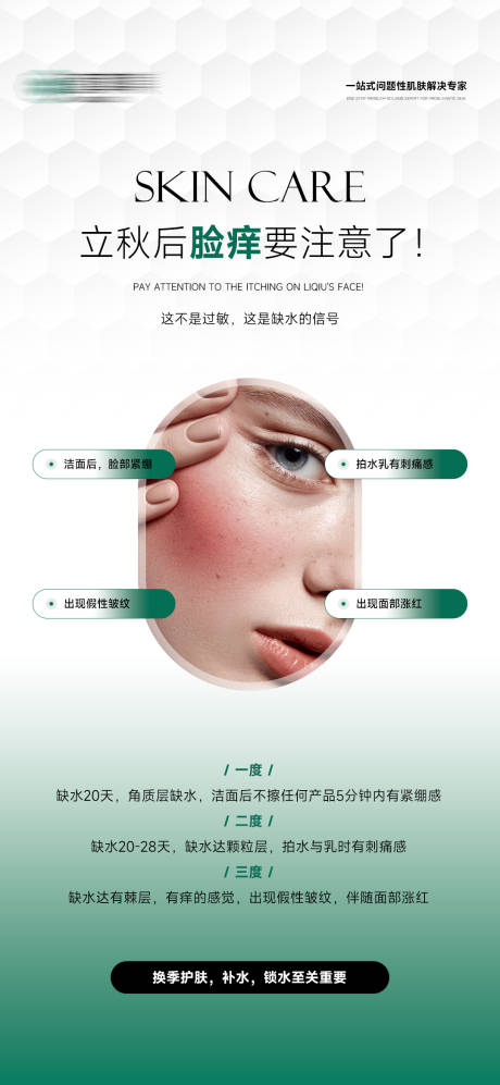 源文件下载【享设计】搜索编号：28410028635114069【医美美业护肤品科普产品海报】