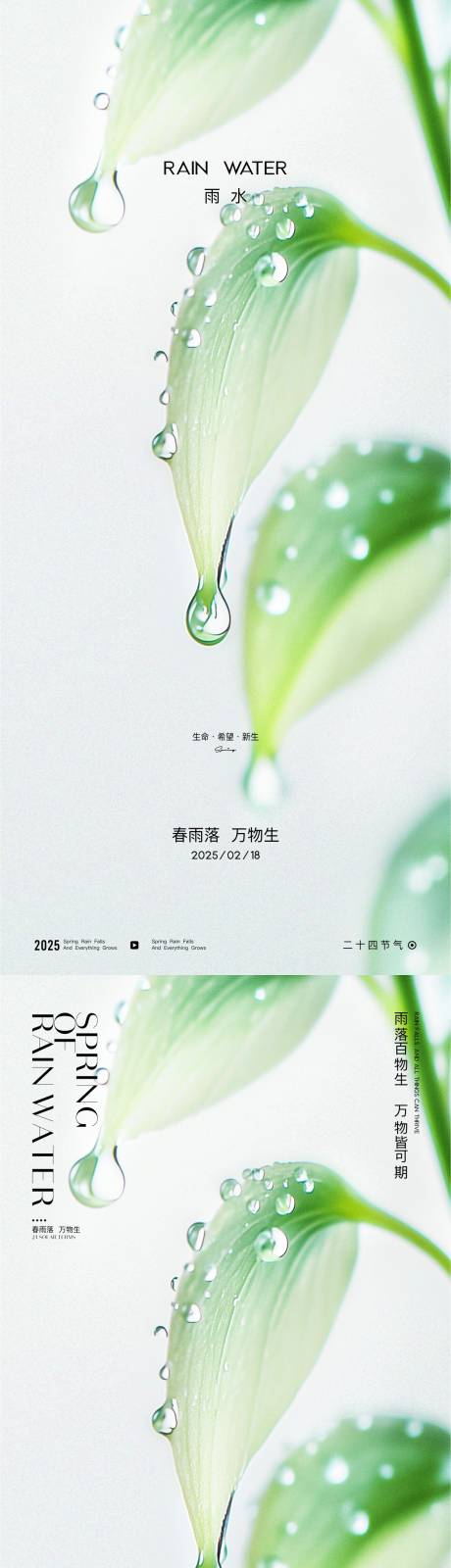 源文件下载【节气海报雨水节气】编号：61410028820082743