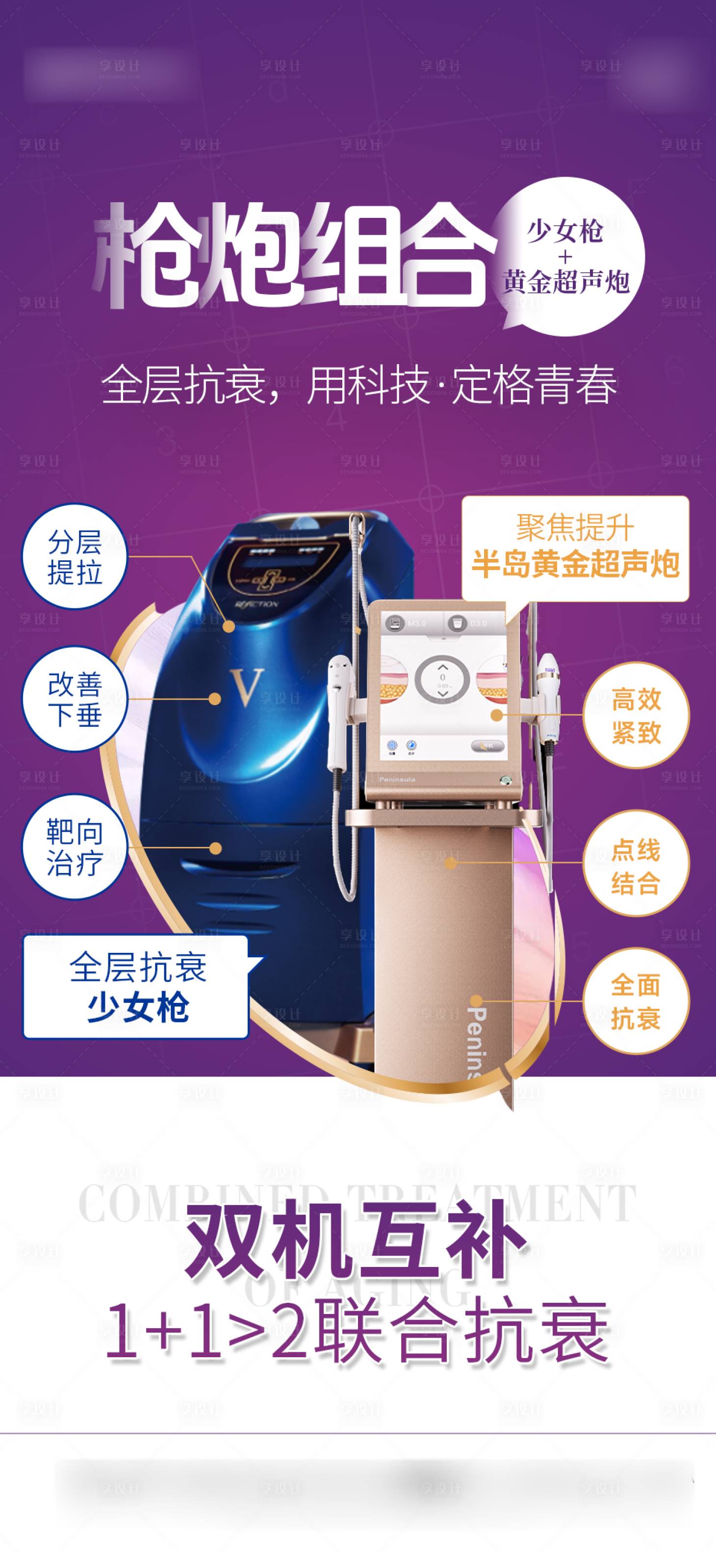 源文件下載【享設計】搜索編號：61850028812756385【醫美儀器海報】