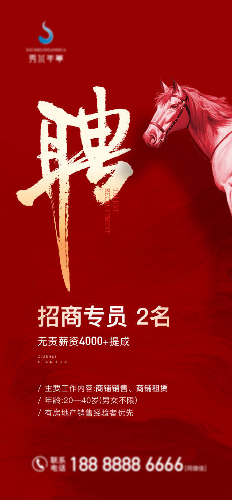 人才招聘海报