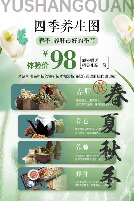 源文件下载【四季养生图】编号：34800029043106562
