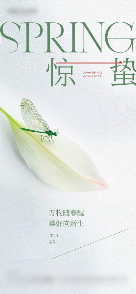 源文件下载【惊蛰海报】编号：30530029090336043