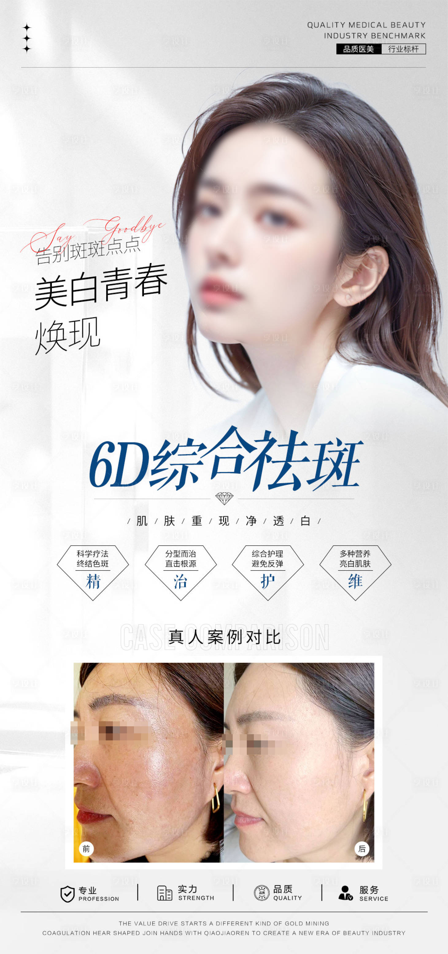 源文件下载【祛斑案例海报】编号：91530028197479626