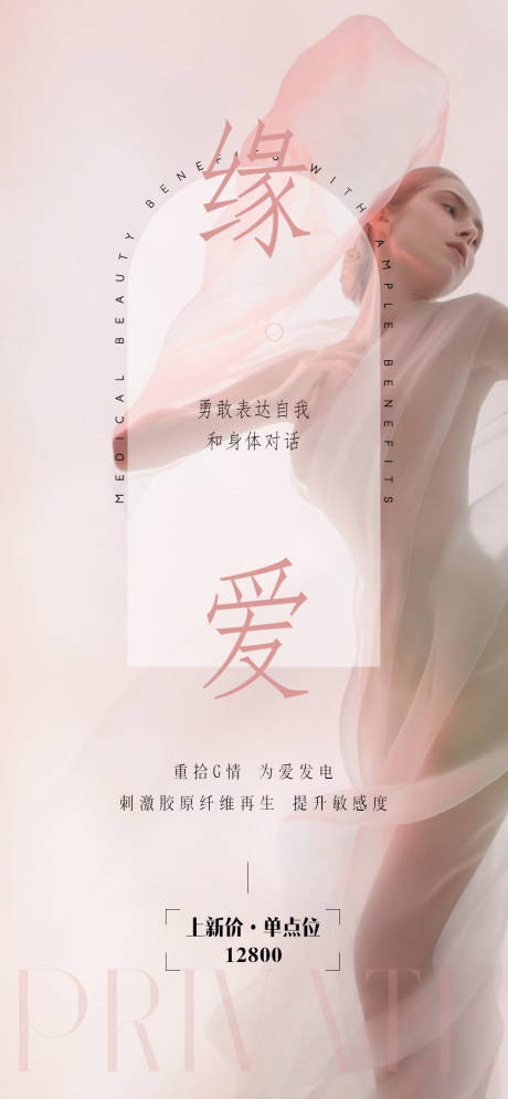 源文件下载【享设计】搜索编号：23170028850186653【医美私密海报】